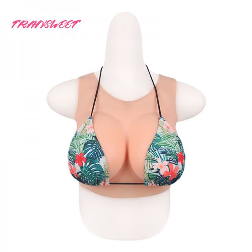 TRANSWEET C Cup Silicone Breast Forms Realistic silicone Huge Boobs Fake Breast Forms for Drag Queen Shemale Crossdressing - TRANSWEET