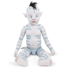Chargez l&#39;image dans la visionneuse de la galerie, 20 inch Full Body Silicone Closed Eyes Reborn Baby Avatar Silicone Baby Doll Boy - TRANSWEET
