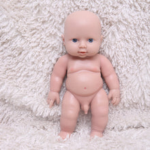 Chargez l&#39;image dans la visionneuse de la galerie, 11.4 Inch Full Silicone Doll Mini Realistic Newborn Baby Dolls with Clothes -Boy - TRANSWEET
