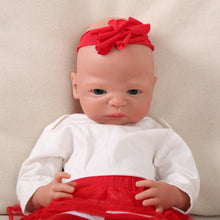 Load image into Gallery viewer, 21 inch Full Body Silicone Baby Dolls Realistic, Not Vinyl Dolls, Bald Real Lifelike Silicone Baby Doll Girl With Clothes - TRANSWEET
