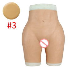 Chargez l&#39;image dans la visionneuse de la galerie, Silicone Realistic Vagina Panties Shemale Crossdresser Pussy Pants - TRANSWEET
